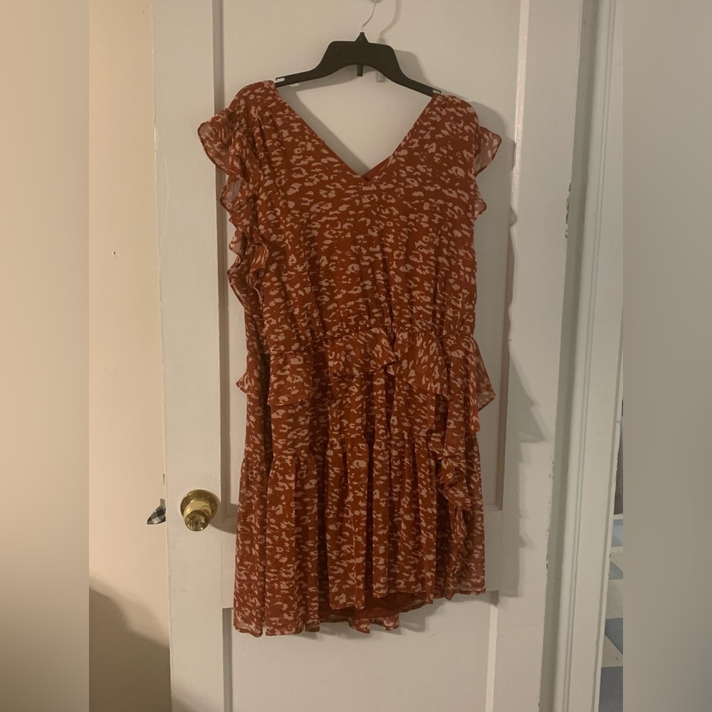 Simply Vera Wang Ruffled Dress